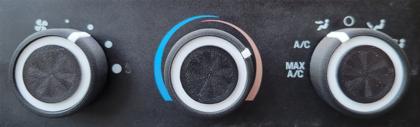 89-04 Mustang HVAC Control Knobs