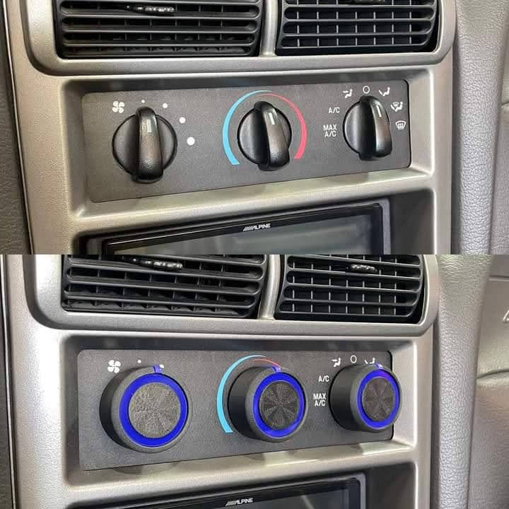 89-04 Mustang HVAC Control Knobs