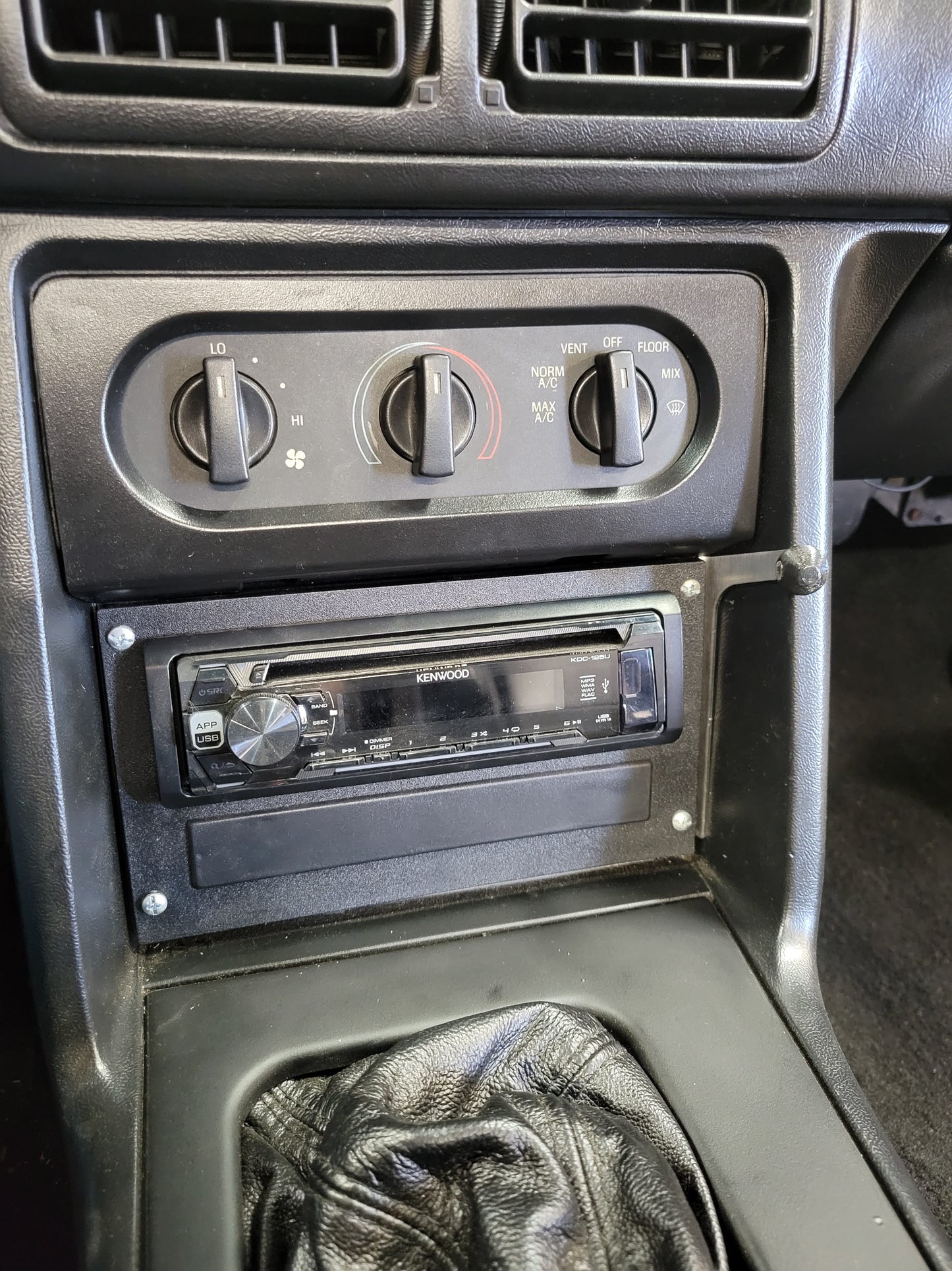 Foxbody Mustang phone mount