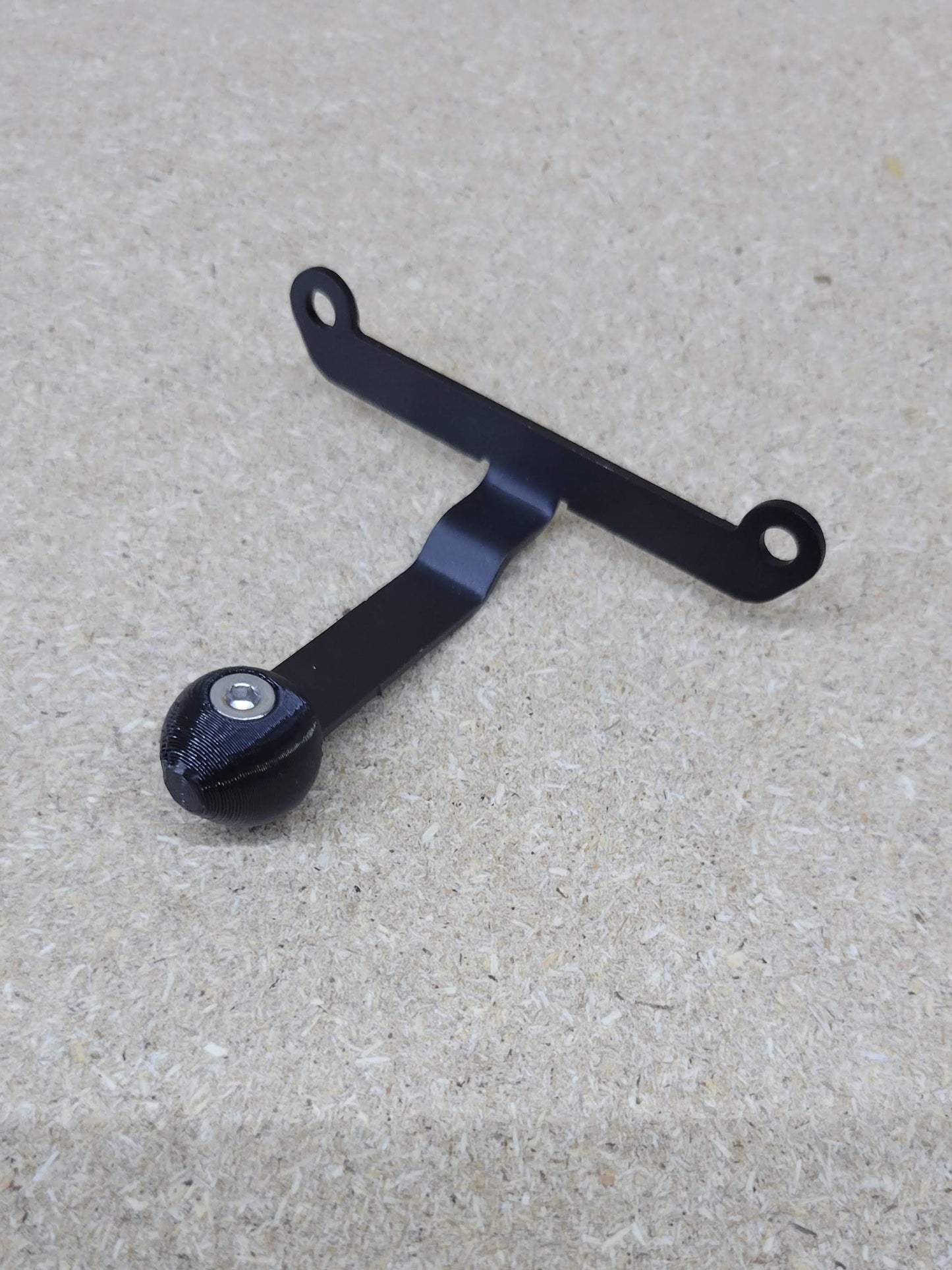 Jeep WJ phone mount, powdercoat black