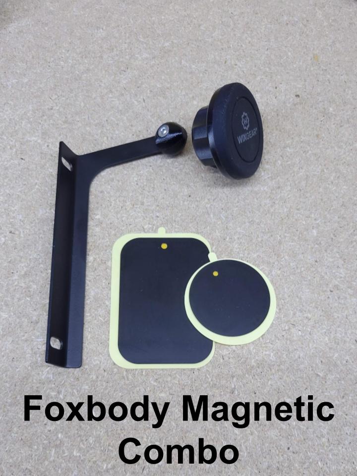 Magnetic Ford Mustang phone mount, combo